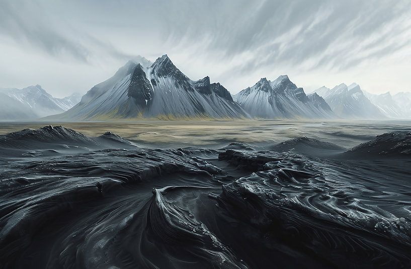 Zauberhaftes Island von fernlichtsicht