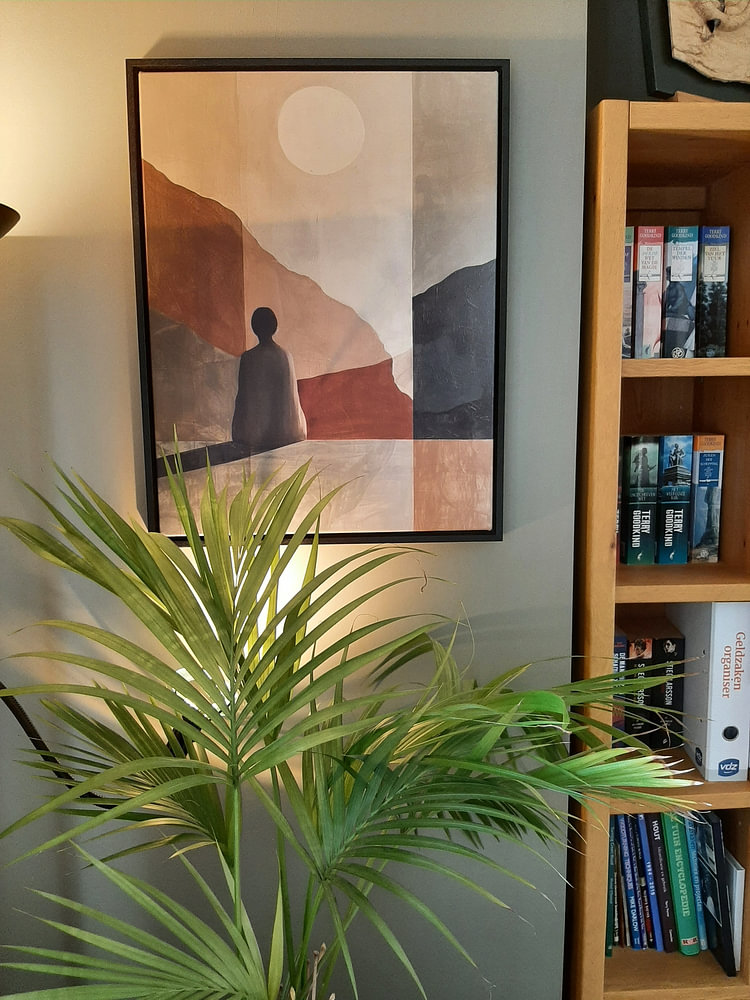 Daydreamer, modern und abstrakt in Erdtönen, von Studio Allee