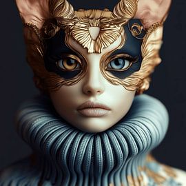 Catwoman in fashion fashion by Ton Kuijpers