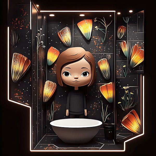 Chambre des fleurs par Vythryd Arts