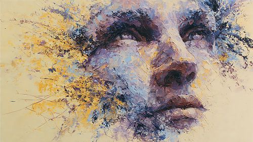La dissolution de l'identité dans des lignes chaotiques au sein de l'espace infini