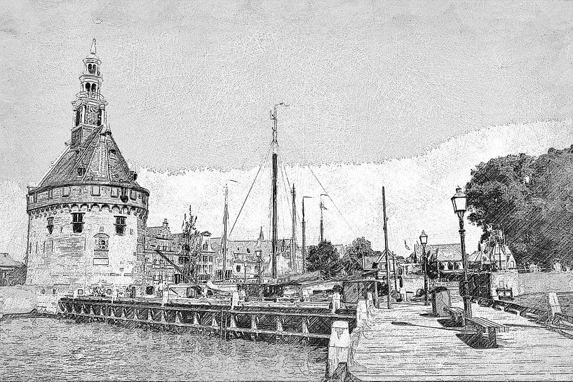 Hoorn Noord-Holland The Netherlands Port by Hendrik-Jan Kornelis