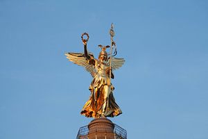 Colonne de la Victoire, lumière du soir, Berlin