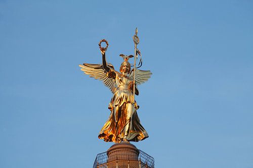 Siegessäule, Abendlicht, Berlin