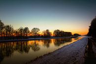 Winter sun early morning waterfront by Tanja Riedel thumbnail