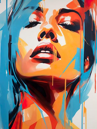 Schönes Frauenporträt