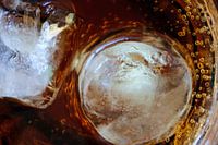 Ice cubes in Rivella