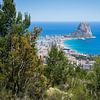 Der Peñón de Ifach, Calpe und das Mittelmeer von Adriana Mueller