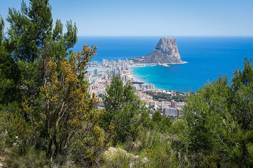 Der Peñón de Ifach, Calpe und das Mittelmeer