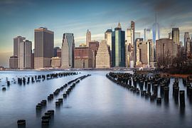 New York skyline from Pier 1 Brooklyn by Marco Rutten