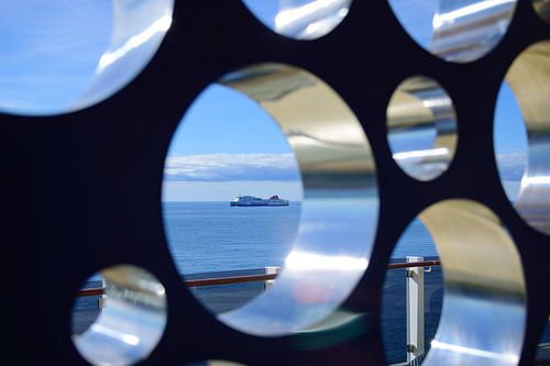 Gespot een veerboot