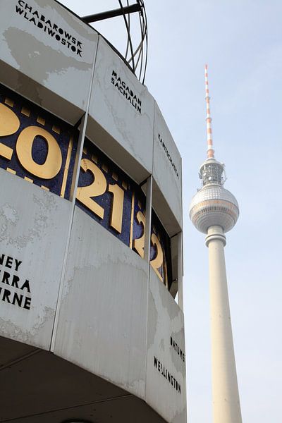 World Clock Fernsehturm Berlin von Falko Follert