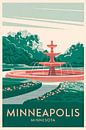 Minneapolis, Minnesota van Poster Art Shop thumbnail