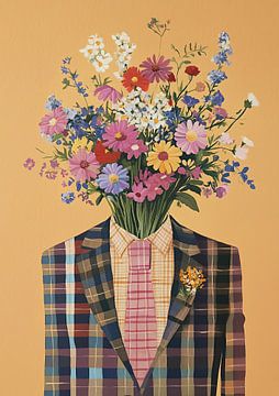 Mr Blossom Splendour: The bouquet with a vintage look
