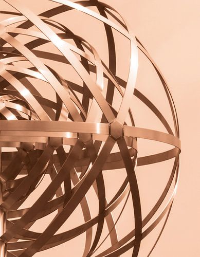 Concentrische Schillen in Baarn monochroom van Studio Bosgra