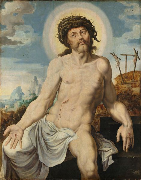Christus als Mann der Sorgen, Maarten van Heemskerck von Marieke de Koning