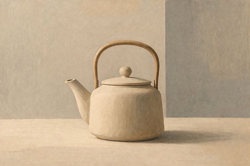Stilleven – enkele theepot