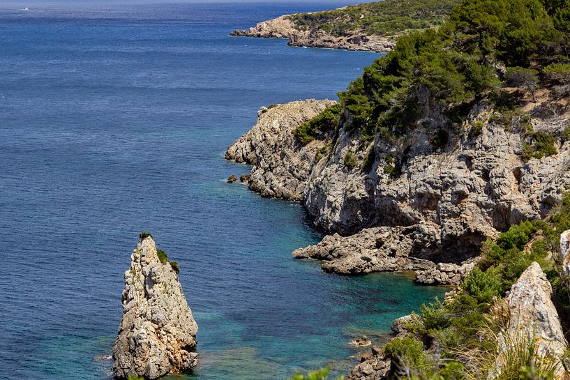 Bucht Ses Caletes im Nordosten von Mallorca von Reiner Conrad