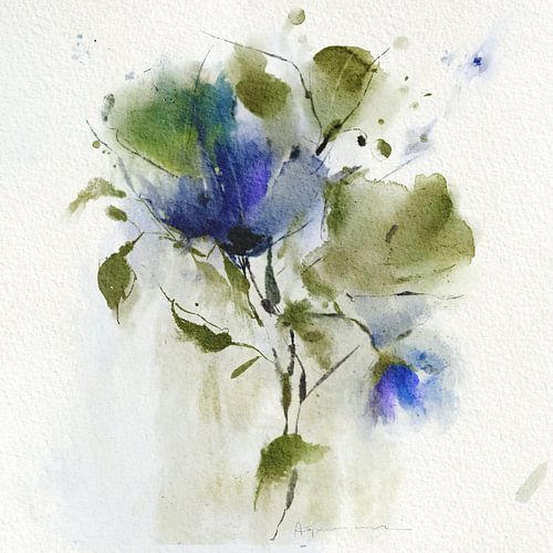 Un beau bleu