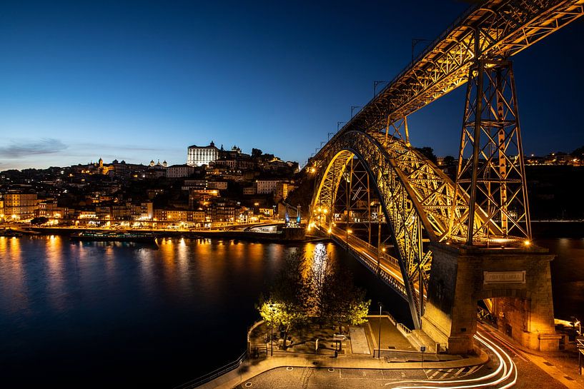 Bridge Luis 1.over the river Douro, Porto, Portugal von Winne Köhn