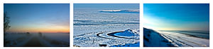 Sylt im Schnee (Breitwandfoto)