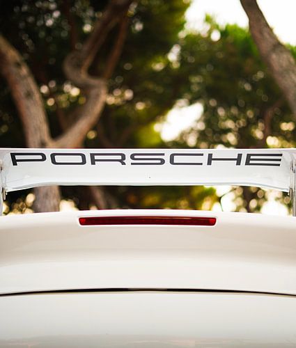 Porsche spoiler text gt3