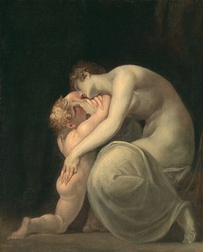 Henry Fuseli. Tekemessa en Eurysakes
