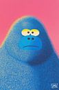 Sullen Ape Surprise van OMG Art thumbnail