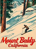 Bezaubernde Bergblicke auf den Mount Baldy