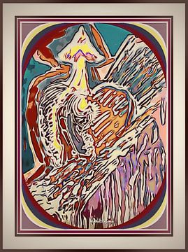 Herz im saisonalen Glühen