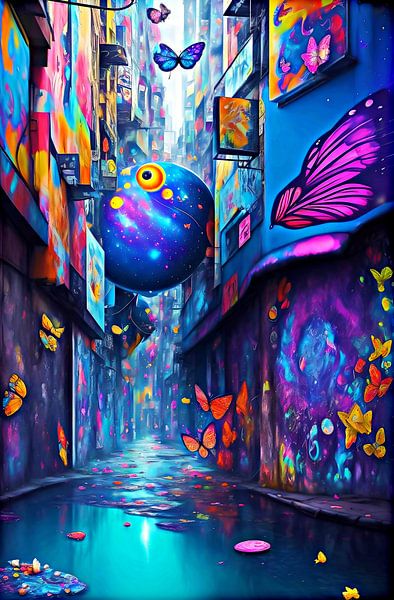 Downtown Chaos IV von DeVerviersBelgium