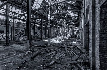 Verlaten gebouw - Urbex (Fabriek) van Marcel Kerdijk
