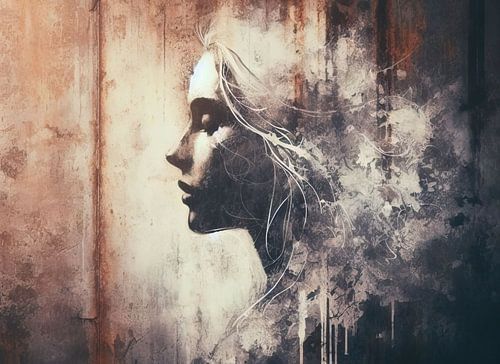 Portret Banksy Stijl