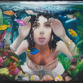 The Bridal Suite - olieverfschilderij