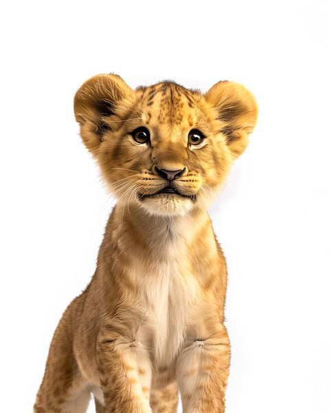 Baby lion by Christian Müringer