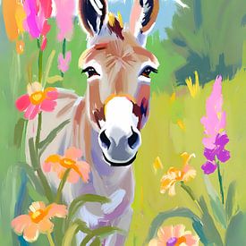 Eselsliebe auf der Sommerwiese von Trinkets NL ✪ Design Studio