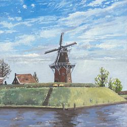 Motive von Windmühlen