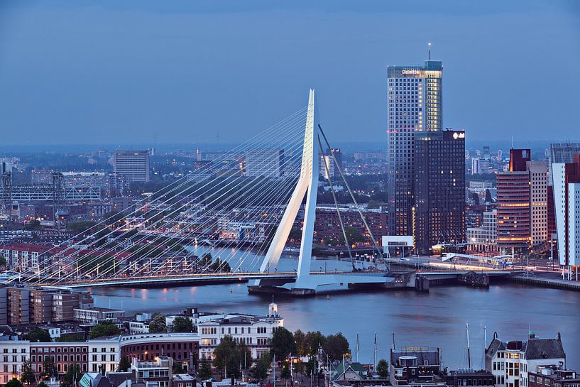 Erasmus Brug - Rotterdam par David Bleeker