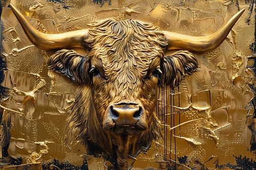 Golden Highlander - Majestic Luxury - Cow