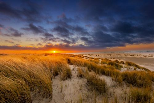 Sonnenuntergang auf Texel