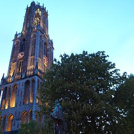 De Dom in Utrecht in Schemering van Nick Hartman