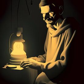 Entschlossene Einsamkeit von Vythryd Arts