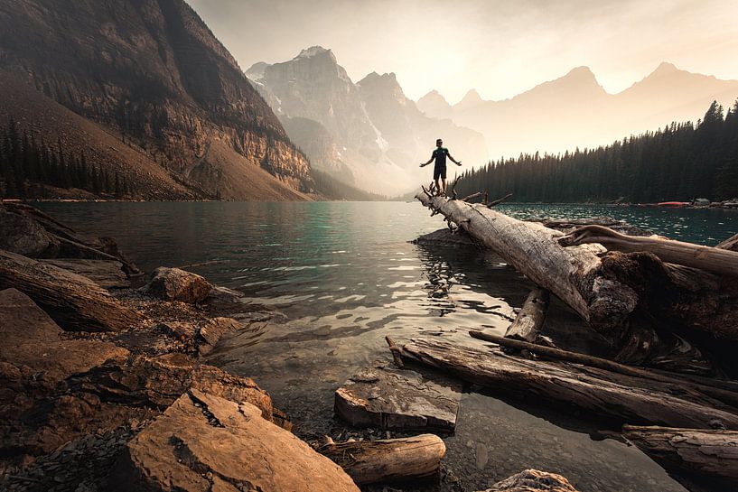 Moraine Lake van Jip van Bodegom