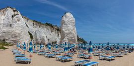 Monolite (monolith) Pizzomunno near Viste, Italy