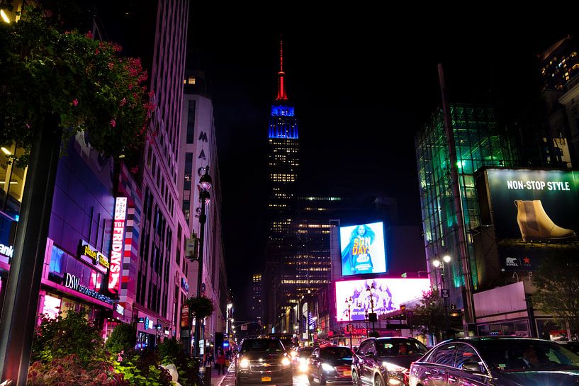 Empire State Building bei Nacht von Kurt Krause