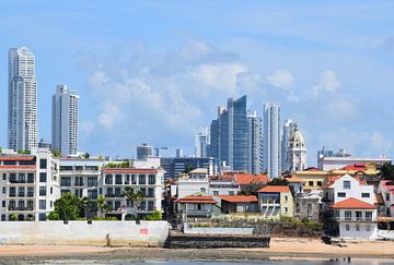 Vue de l'ancienne et de la nouvelle ville