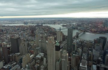 Uitzicht Manhattan (New York City) van Marcel Kerdijk