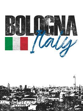 Bologna Italië van Printed Artings