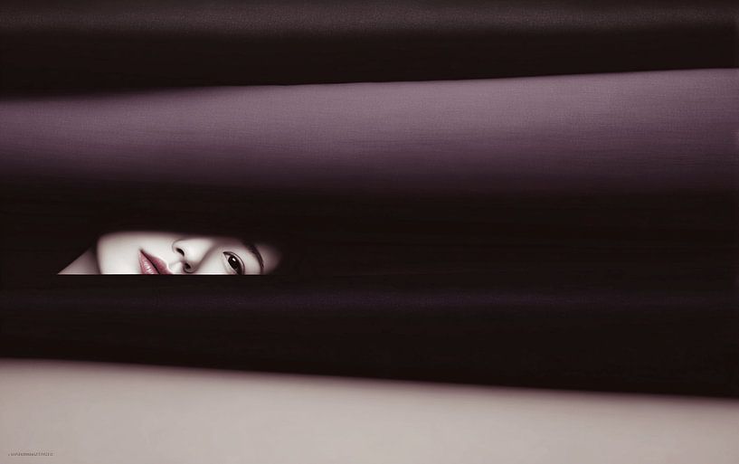 What you don't see | art with mysterious and introspective by Karina Brouwer