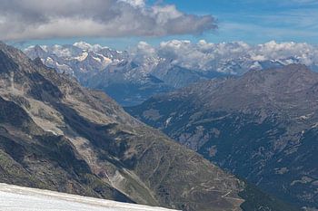 Die atemberaubende Aussicht von Saas Fee